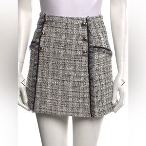 NWOT Veronica beard multi-colored tweed skirt